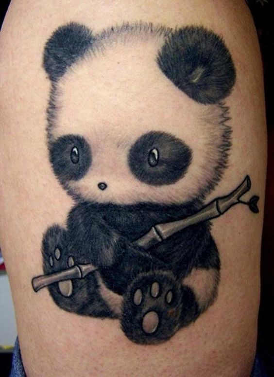Baby Panda Tattoo