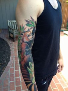 Panda tattoo